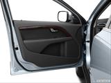  Inside of driver's side open door, window open photo